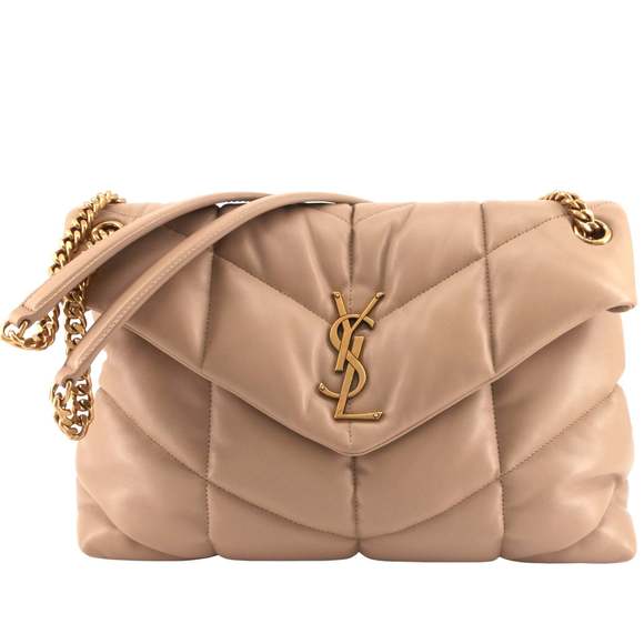 Yves Saint Laurent Handbags - SAINT LAURENT Loulou Puffer Medium Quilted Nappa Leather Bag